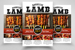 Barbecue Flyers Template, a Flyer Template by Business Flyers