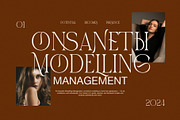 Grons Marune Elegant Serif Font, a Serif Font by Perfectype (Thumbnail 6 of 8)