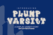 Plump Varsity, a Serif Font by Dm Studio (Thumbnail 1 of 10)