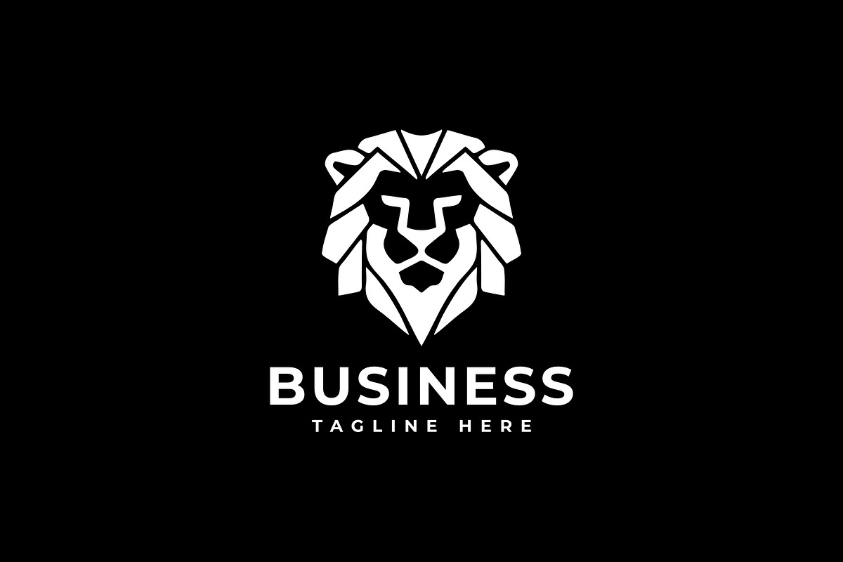 Minimal Lion Head Logo Design, a Branding & Logo Template by Shahjhan (Photo 5 of 5)