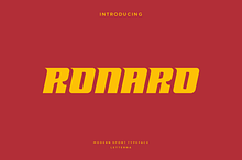 Ronaro - Modern Sport Typeface