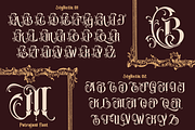 Patrajani - Decorative Serif, a Blackletter Font by TypeClassHeroes (Thumbnail 9 of 15)