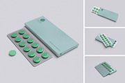 Pill Box set Mockup, a Packaging Mockup by xavier_studio (Thumbnail 1 of 5)