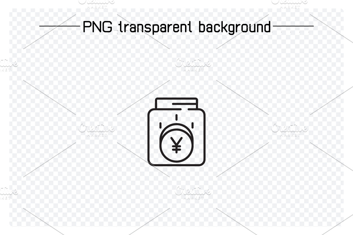 Yuan Saving Money Banknote Icons, a Finance Illustration by Designfour (Photo 3 of 7)