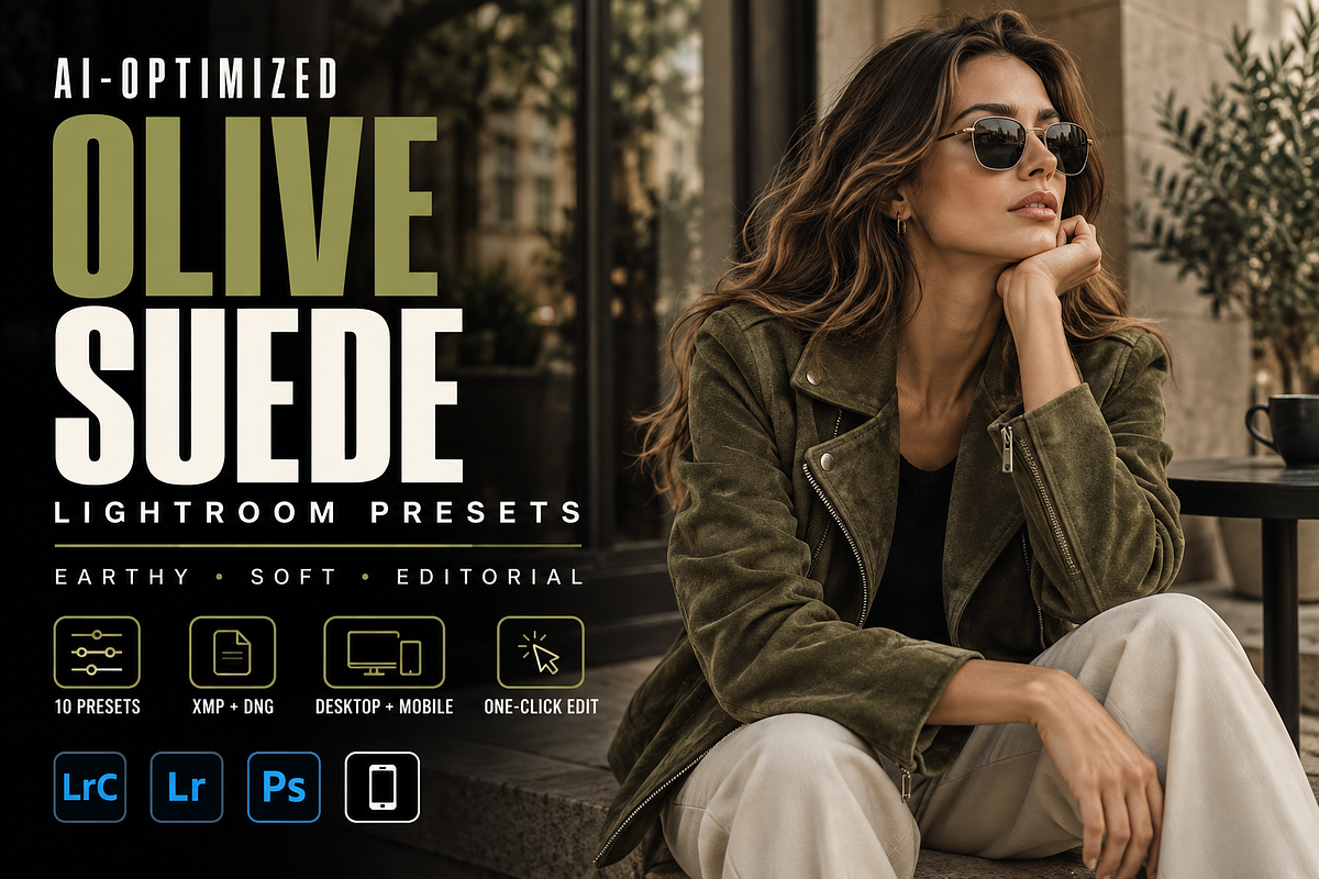 Olive Suede Lightroom Presets, a Preset Add-On by AAA Presets (Photo 1 of 16)