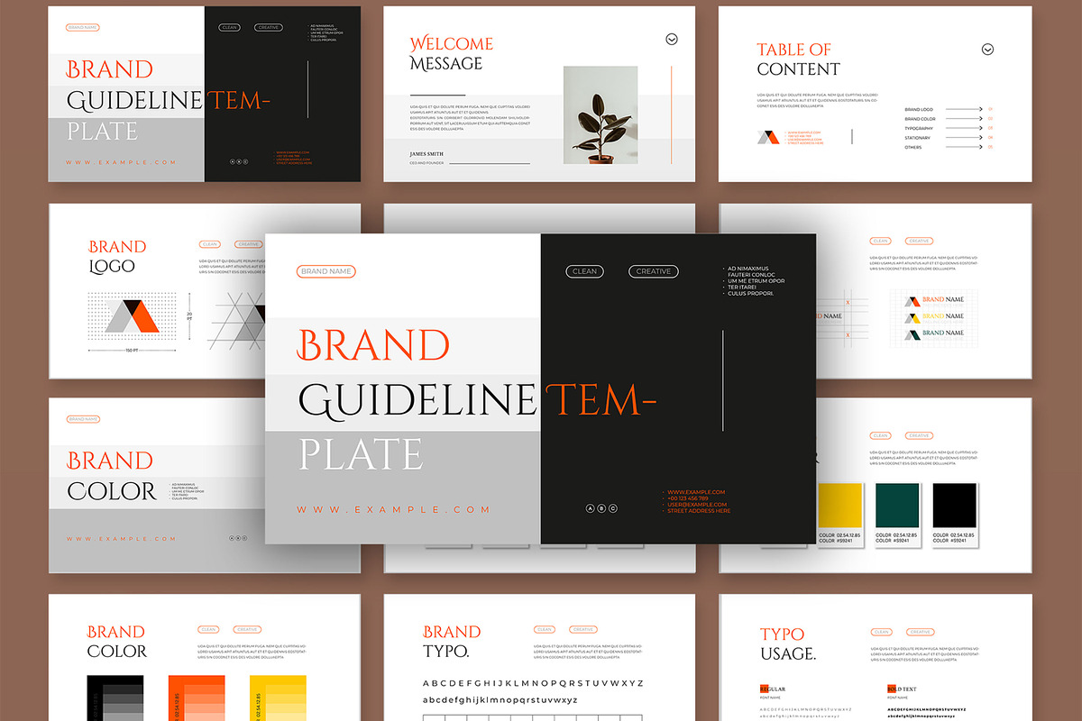 Brand Guideline Presentation, a Presentation Template by MightyDesign (Photo 2 of 7)