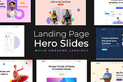 Landing Page - Hero Slides, a Landing Page Template by KL-Webmedia (Thumbnail 1 of 4)