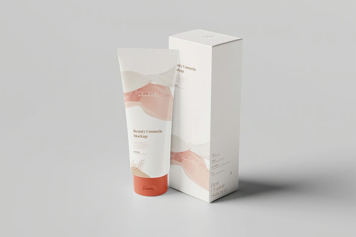 Packaging Cosmetic Mockup, a Packaging Mockup by zippypixelstudio (Photo 4 of 7)