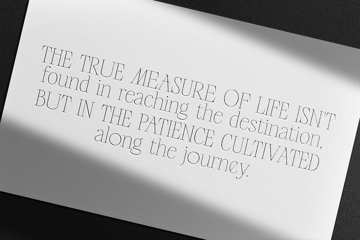 ANERIA — Editorial Serif, a Serif Font by Issam Type (Photo 12 of 14)