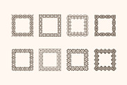 Ornamental Square Frames Vol 1, a Decorative Illustration by Rasagama Studio (Thumbnail 4 of 4)