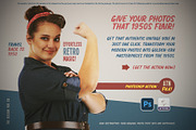 50s Mid-Century Painting Effect, an Action Add-On by The Design For Co. (Thumbnail 2 of 3)