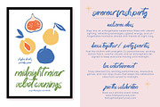 Paradise Coastal Modern Handwritten, a Handwritten Font by AmorfaType (Thumbnail 7 of 8)