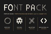Dead Meal - Hand Drawn Pixel Font., a Symbol Font by David is Creative (Thumbnail 4 of 4)