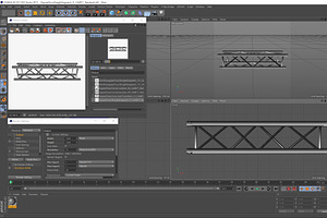 Square Truss Straight Segment 21