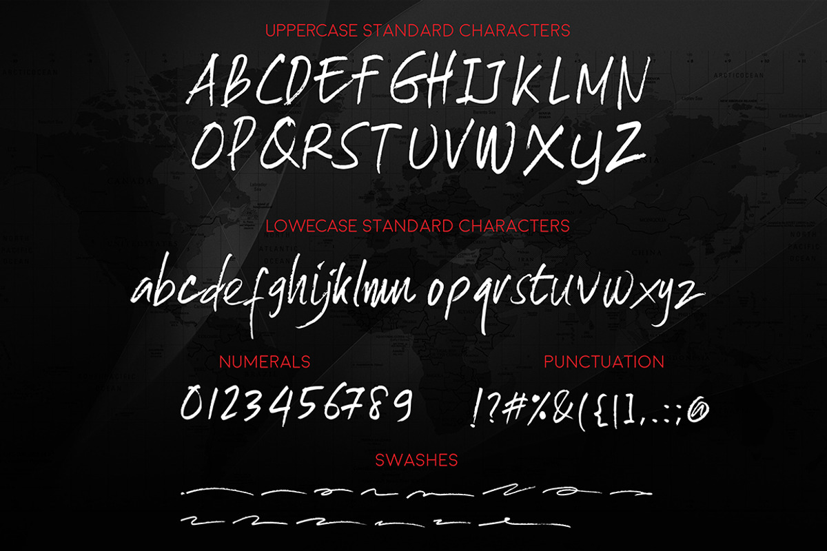 Skyfall Font preview 6