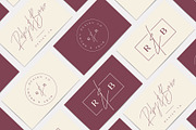 The Amoret Font Duo + 12 Logos, a Sans Serif Font by Sam Parrett (Thumbnail 6 of 12)