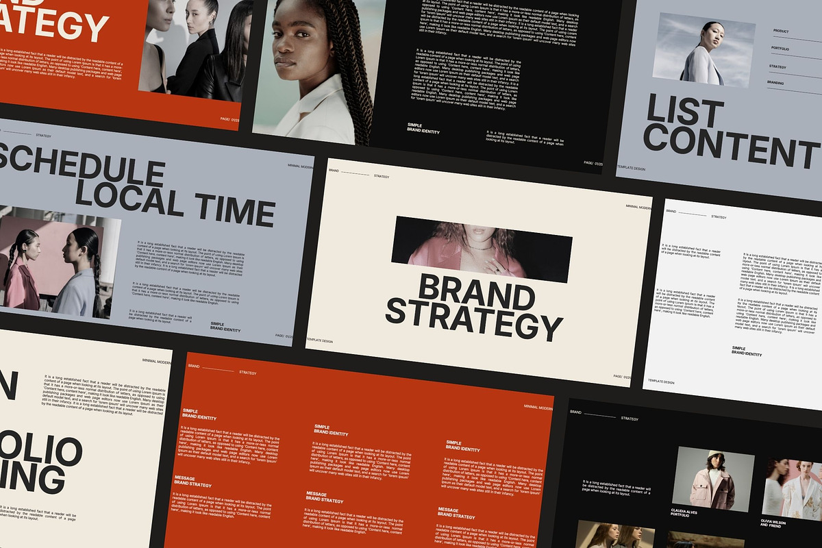 OLLA - Brand Strategy Powerpoint, a Presentation Template by studiobasic (Photo 1 of 7)