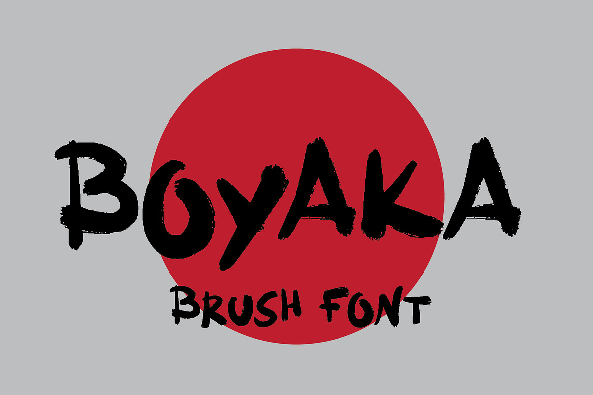 Boyaka, a Font by Alt Foundry (Photo 1 of 5)