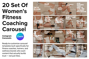 Women's Fitness Coaching Carousel