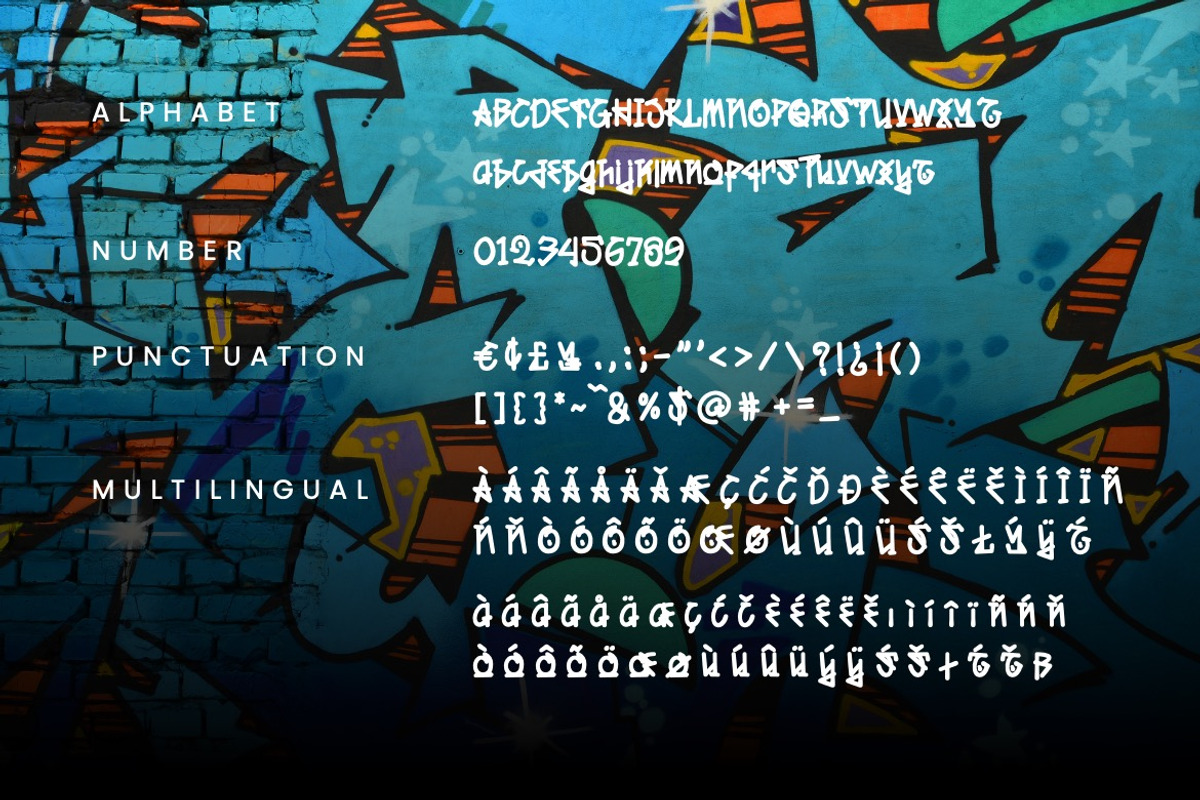 Waxioze - Street Graffiti Font, a Handwritten Font by Dhabee (Photo 2 of 5)