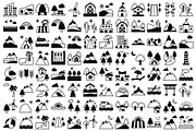 Nature and Landscape Icon Pack, an Icon by Vector Portal (Thumbnail 3 of 5)