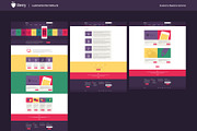 Berry - Illustrated PSD Template, a Landing Page Template by Mgd.Design (Thumbnail 4 of 5)