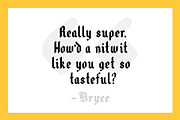 Blonde, a Blackletter Font by Loudoun Design Co. (Thumbnail 8 of 8)