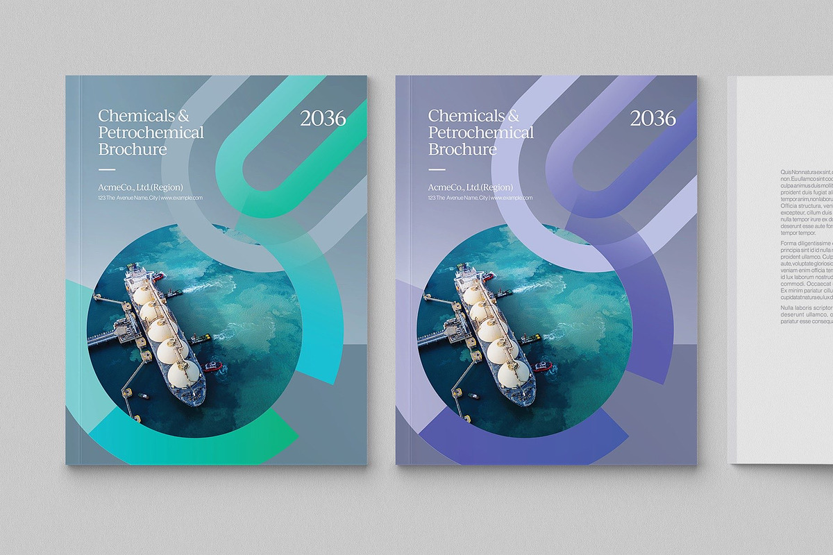 Modern Industry Brochure Cover Templ, a Brochure Template by BrandPacks (Photo 3 of 6)