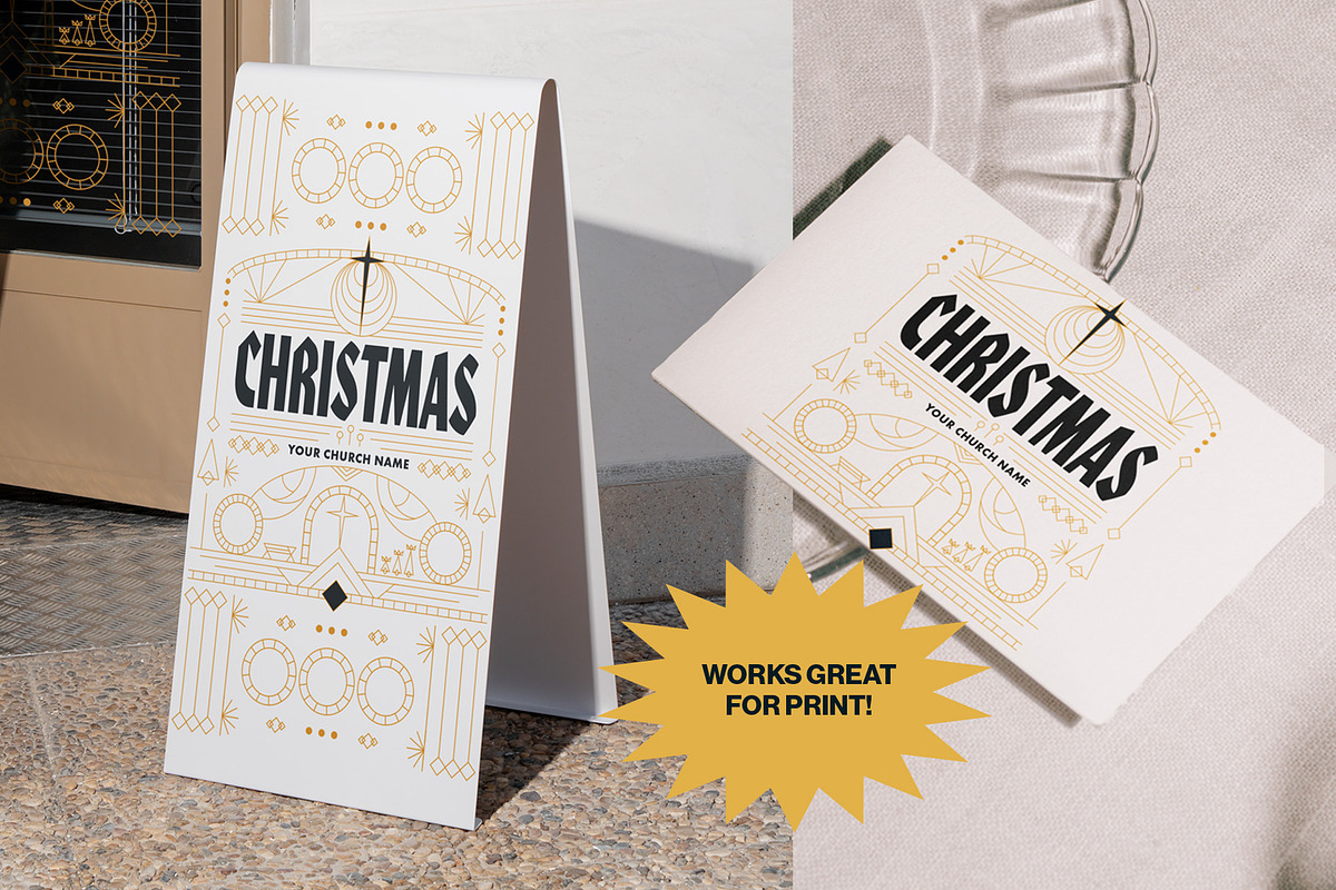 Christmas Sermon Series Graphics, a Graphic by Gloam Creative (Photo 3 of 6)