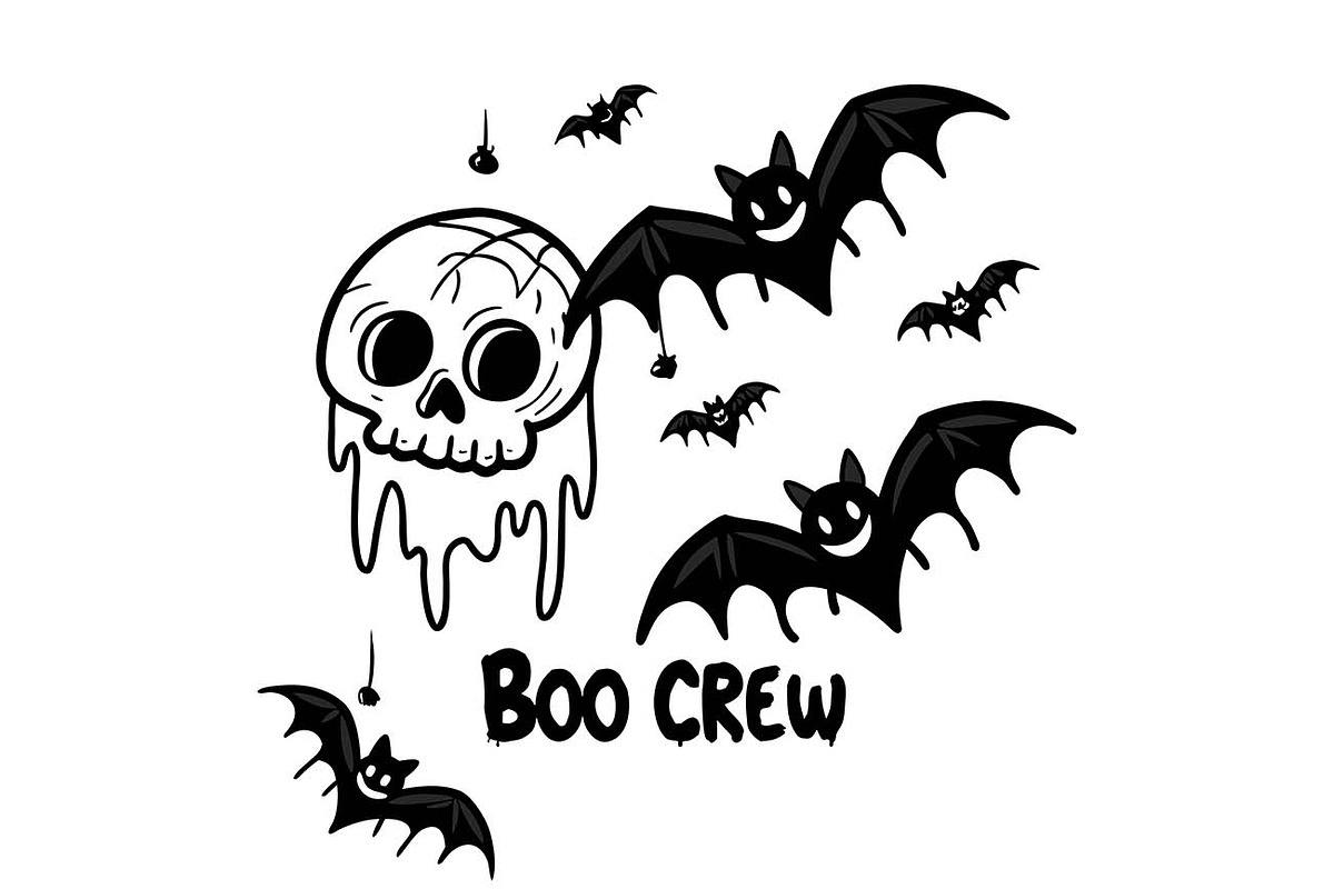 10 Halloween Vector T Shirt Design, a Design Template by Studio Retouch (Photo 6 of 11)