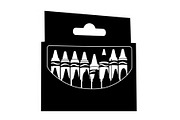 School crayons box silhouette, a Graphic by Designer_Momina (Thumbnail 8 of 10)