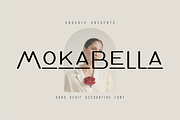 MokaBeLLa Font, a Sans Serif Font by ponuppo (Thumbnail 1 of 5)