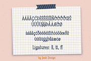 The Punch Needle Font, a Serif Font by Jeah Design (Thumbnail 3 of 9)