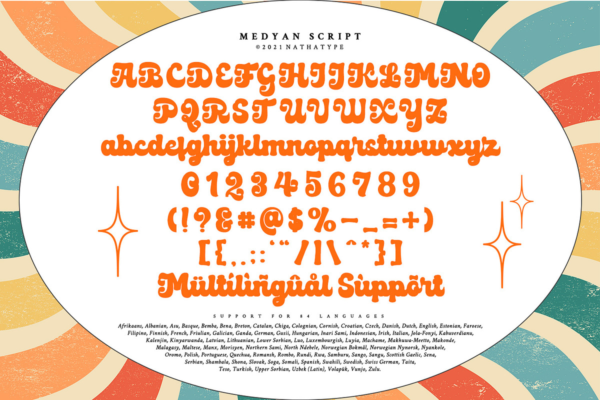 Medyan Script, a Script Font by Vintage Division (Photo 8 of 10)
