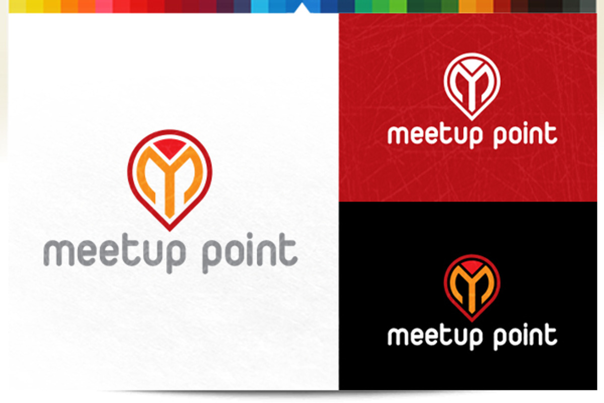 Meet up Point, a Branding & Logo Template by Acongraphic