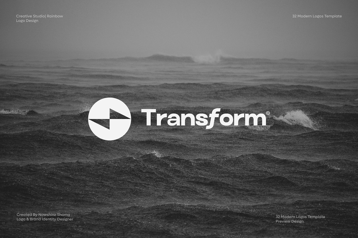 32 Modern Logo Template, a Branding & Logo Template by Nowshinz Shoma (Photo 7 of 20)
