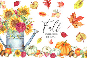 Fall Clipart Set