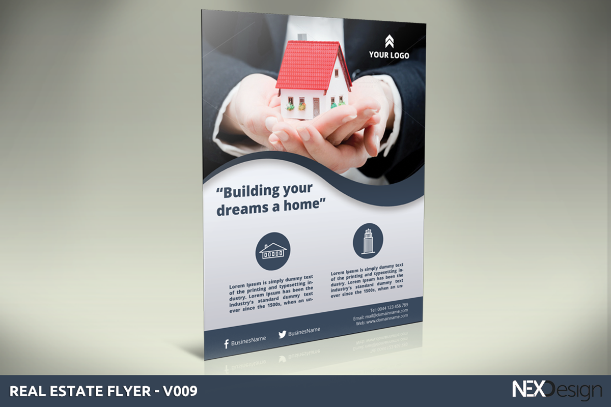 Real Estate Flyer - SK, a Flyer Template by UNIK Agency (Photo 1 of 3)
