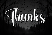 Spooky | Script Font, a Handwritten Font by Scratchones (Thumbnail 9 of 9)