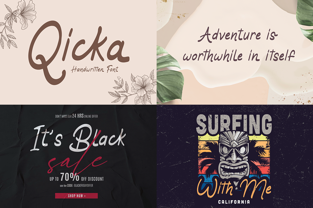 The Summer Vibes Font Bundles, a Sans Serif Font by Attype (Photo 16 of 16)