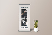 Rollup Banner Mockup, an Advertising Mockup by graphicsecond (Thumbnail 2 of 9)