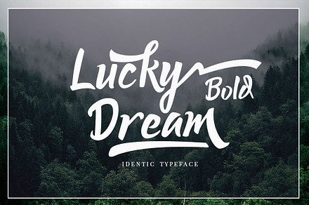 Lucky Dream Bold "Font Duo"