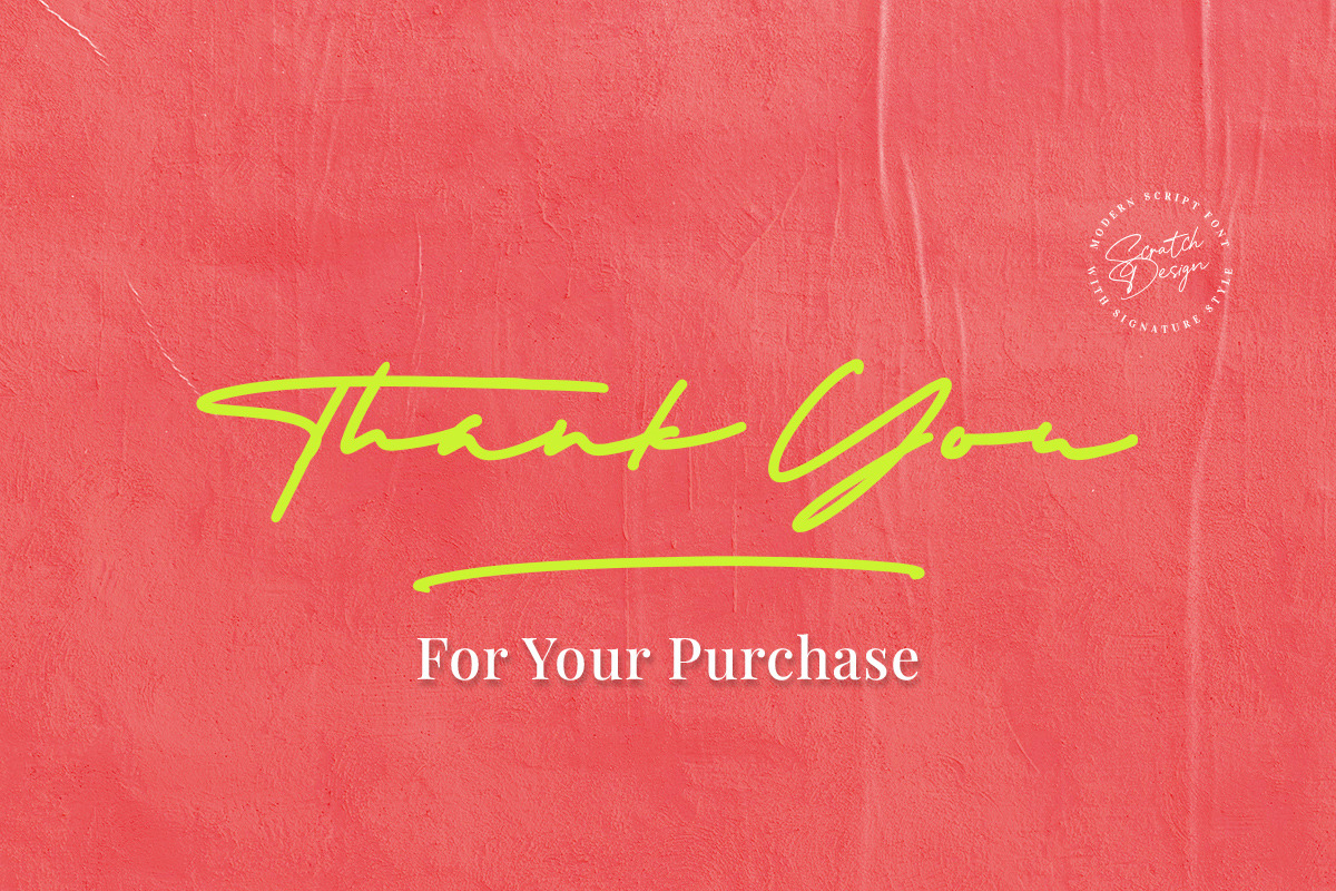 Gradation - Realistic Signature, a Script Font by Scratch Design (Photo 15 of 15)