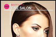 Beauty and Hair Salon Flyer, a Flyer Template by DesignMarket (Thumbnail 1 of 2)