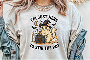 Vintage Witch Cat Feral Halloween Po, an Illustration by Sublimation Artist (Thumbnail 9 of 9)