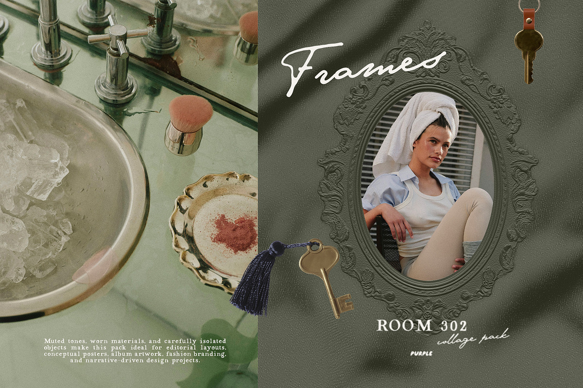 ROOM 302: Archival Hotel Collage, an Object Graphic by Purple (Photo 6 of 16)