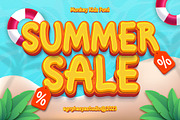 Monkey Kids - A Playful Font, a Sans Serif Font by agnyhasyastudio (Thumbnail 5 of 11)