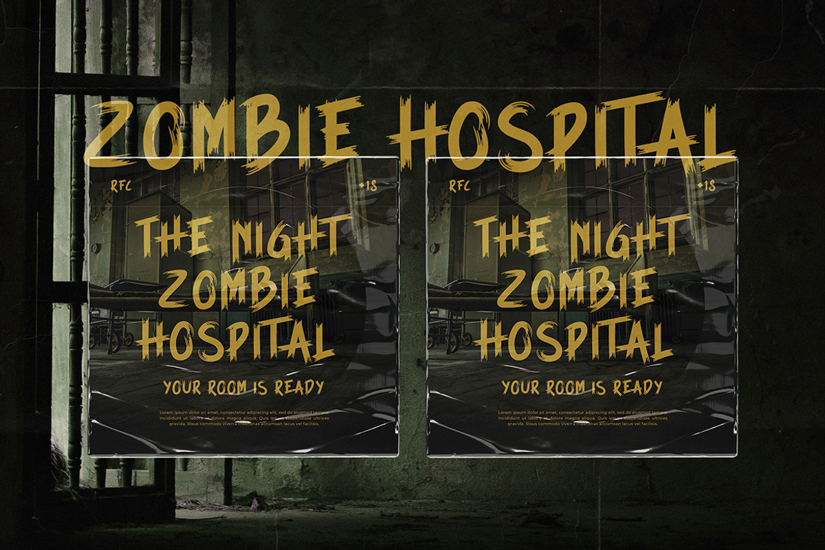 Dreadfory - Horror and Scary Font, a Handwritten Font by Typefactoryco