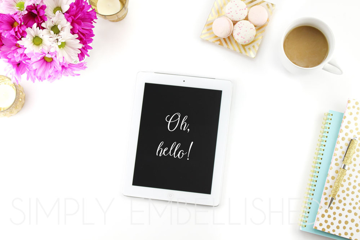 Styled Stock Photo Bundle | Save 50%, an iPad Mockup by Simply Embellished (Photo 5 of 5)