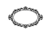 Elegant Oval Ornament Frame Bundle, an Illustration by jahid234 (Thumbnail 18 of 31)